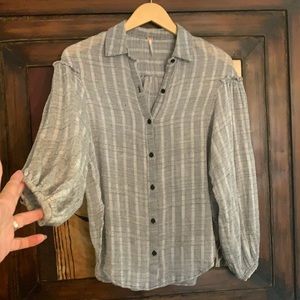 Poet sleeve gorgeous fabric blouse